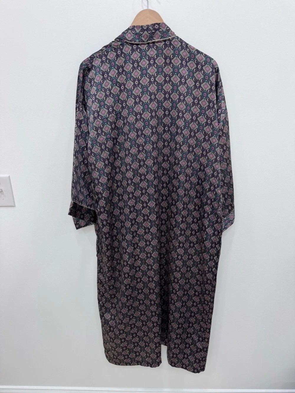 Christian Dior Monsieur Vintage Kimono Lounge Smoking Robe O/S - Picture 5 of 6